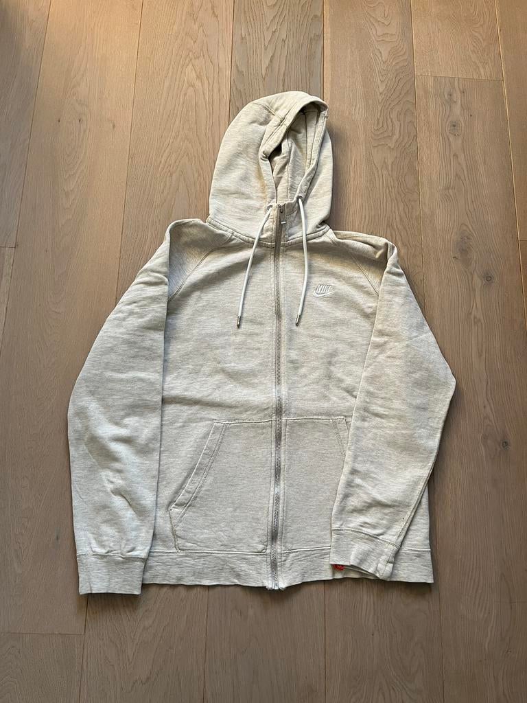 Pull à capuche avec zip Nike, Enlèvement ou Envoi, Porté, Taille 48/50 (M), Beige