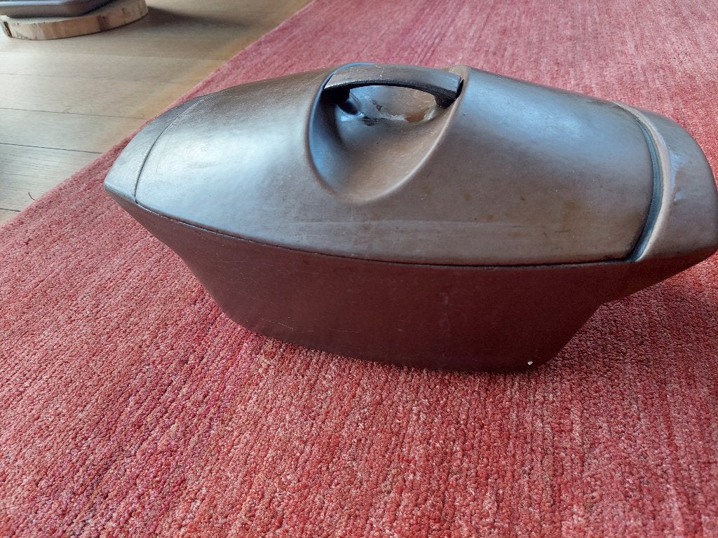 marmite en fonte Le Creuset 'La Coquelle' - 4,5 l, Enlèvement ou Envoi, Le Creuset, Utilisé, Cocotte