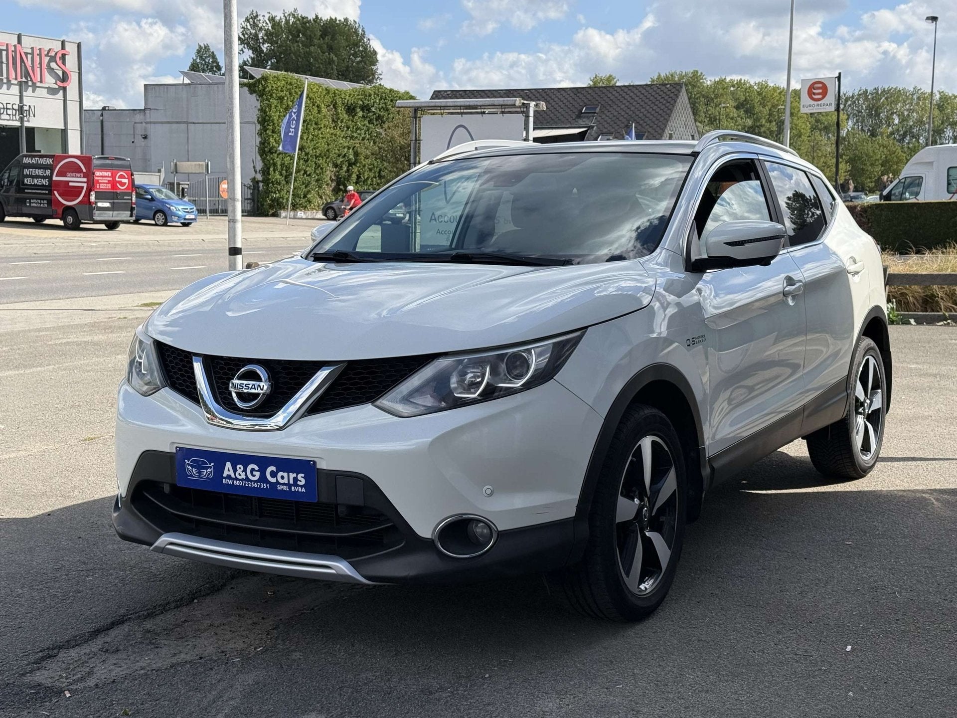 Nissan Qashqai Qashqai 1.2 DIG-T 2WD Acenta 1 Jaar Garantie, Auto's, Dealer onderhouden, Stof, Gebruikt, 4 cilinders