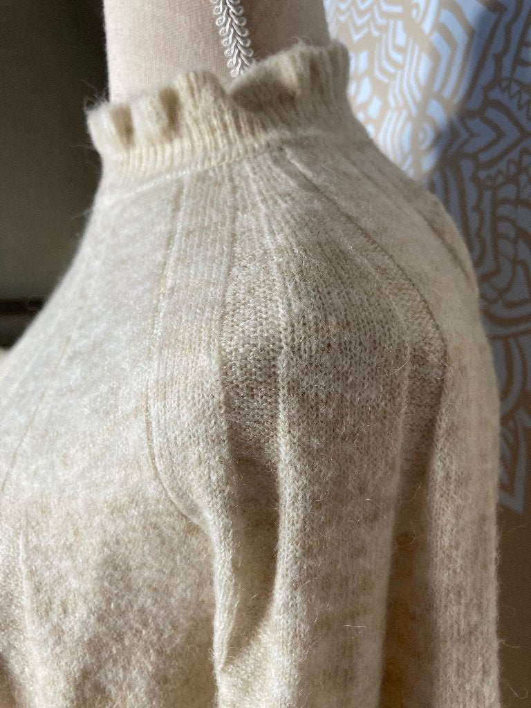 Wollen trui cremekleurig, VILA maat S, Ophalen, Beige, Vila, Nieuw