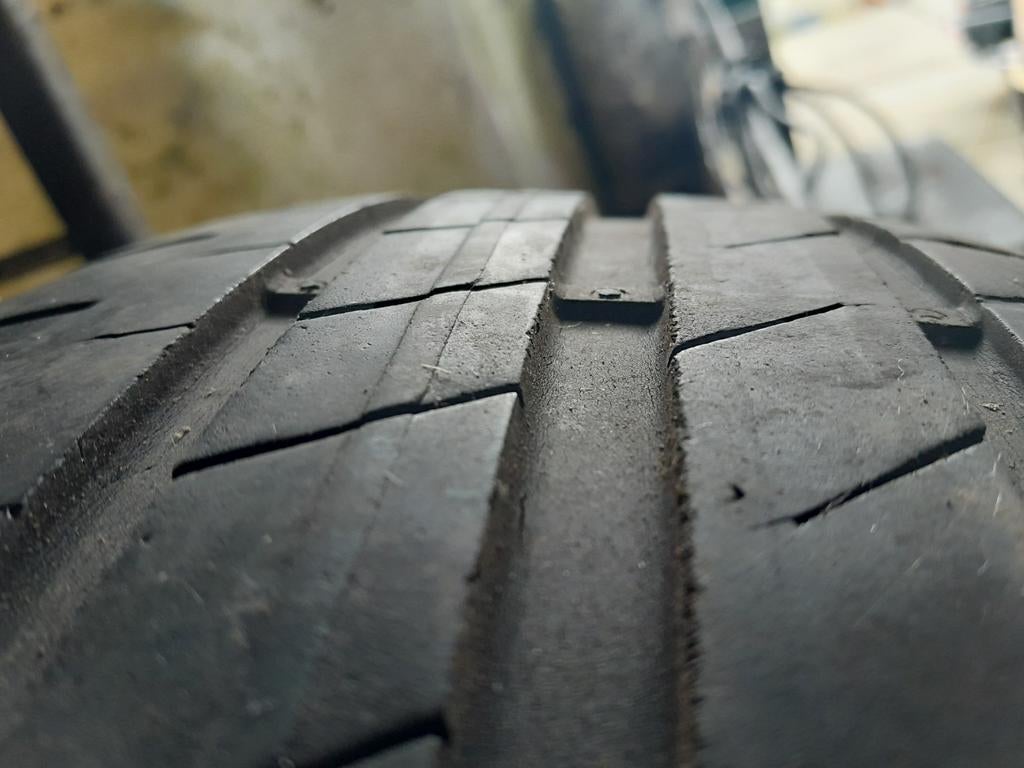 2 jantes BMW E36 + pneus, Autos : Pièces & Accessoires, Enlèvement