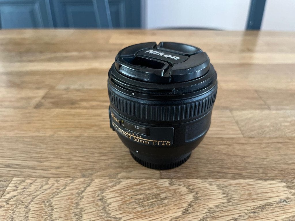 Nikon AF-S Nikkor 50mm f/1.4G – très bon état, Lentille standard, Nikon, Enlèvement, Utilisé