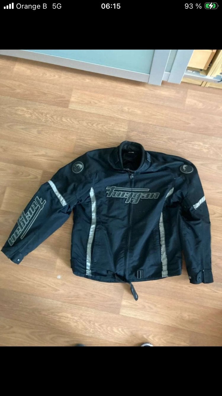 Furygan motorjas, Ophalen of Verzenden, Tweedehands, Heren, Jas | textiel