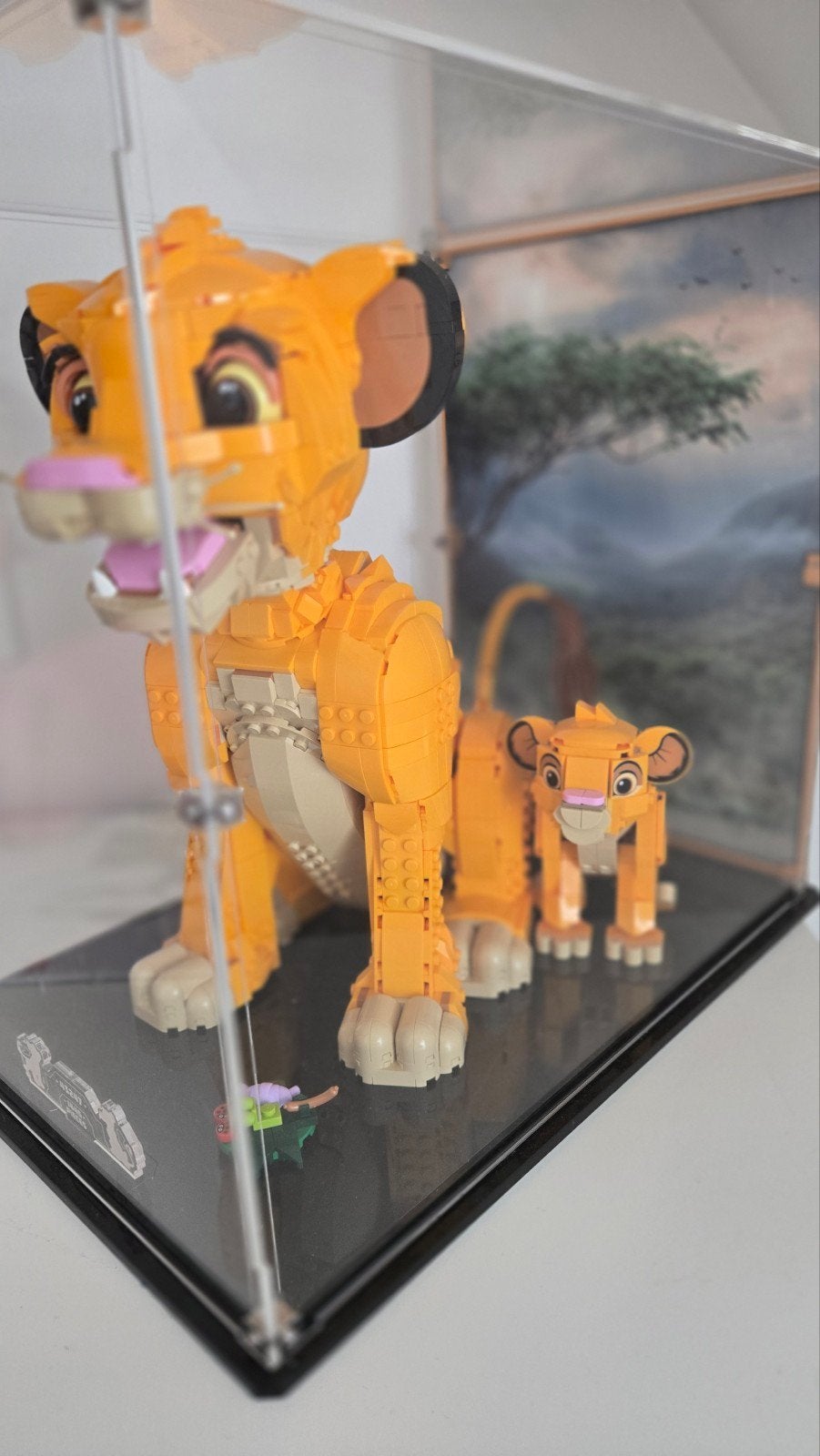 Lego Simba de Leeuwenkoning #43249 & Lego Simba  Welp #43243, Ophalen, Lego, Zo goed als nieuw, Compleet