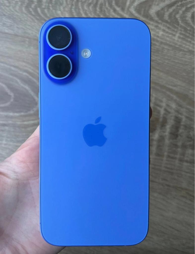 iphone 16 128 GB, Telecommunicatie, Mobiele telefoons | Apple iPhone, 128 GB, Blauw, 88 %, IPhone 16