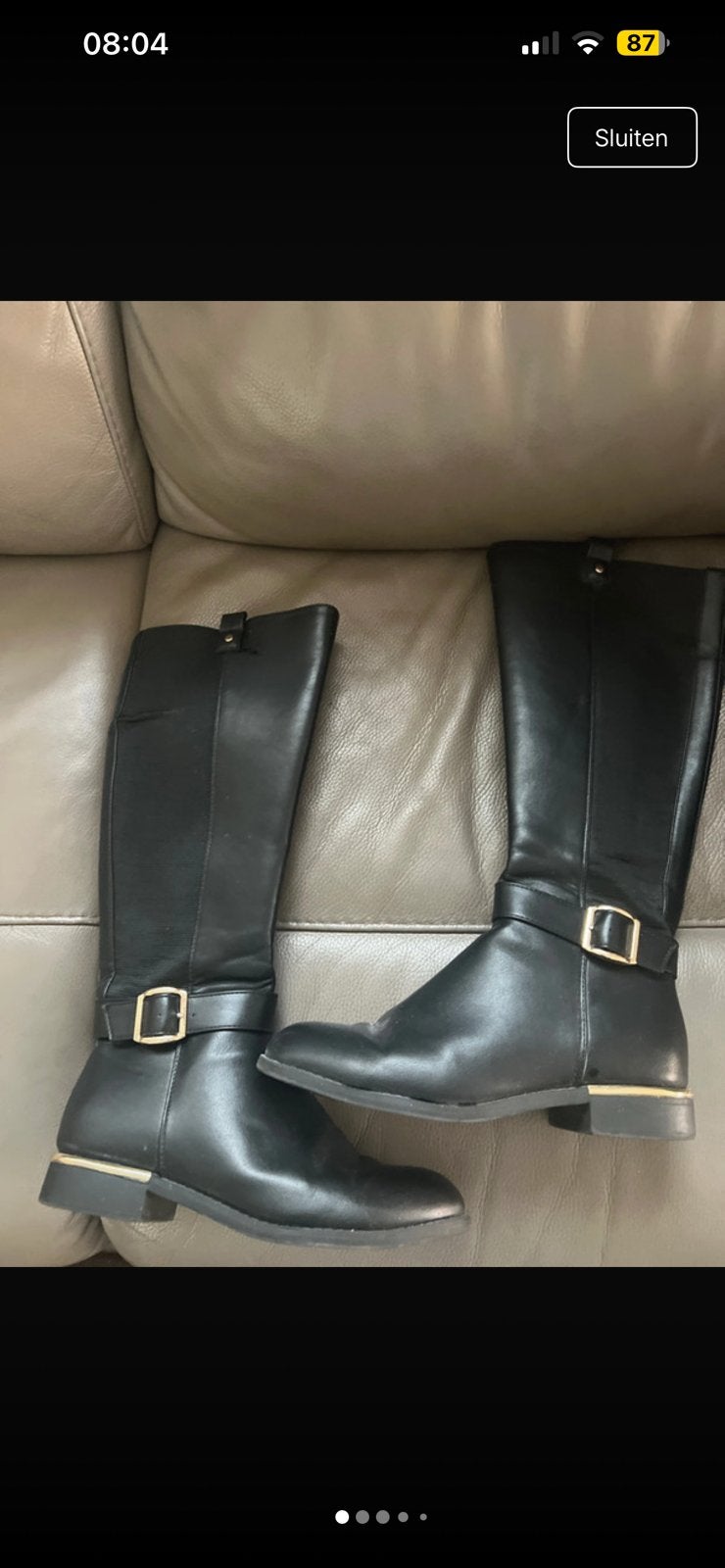 Bottes noires, Vêtements | Femmes, Enlèvement ou Envoi, Porté