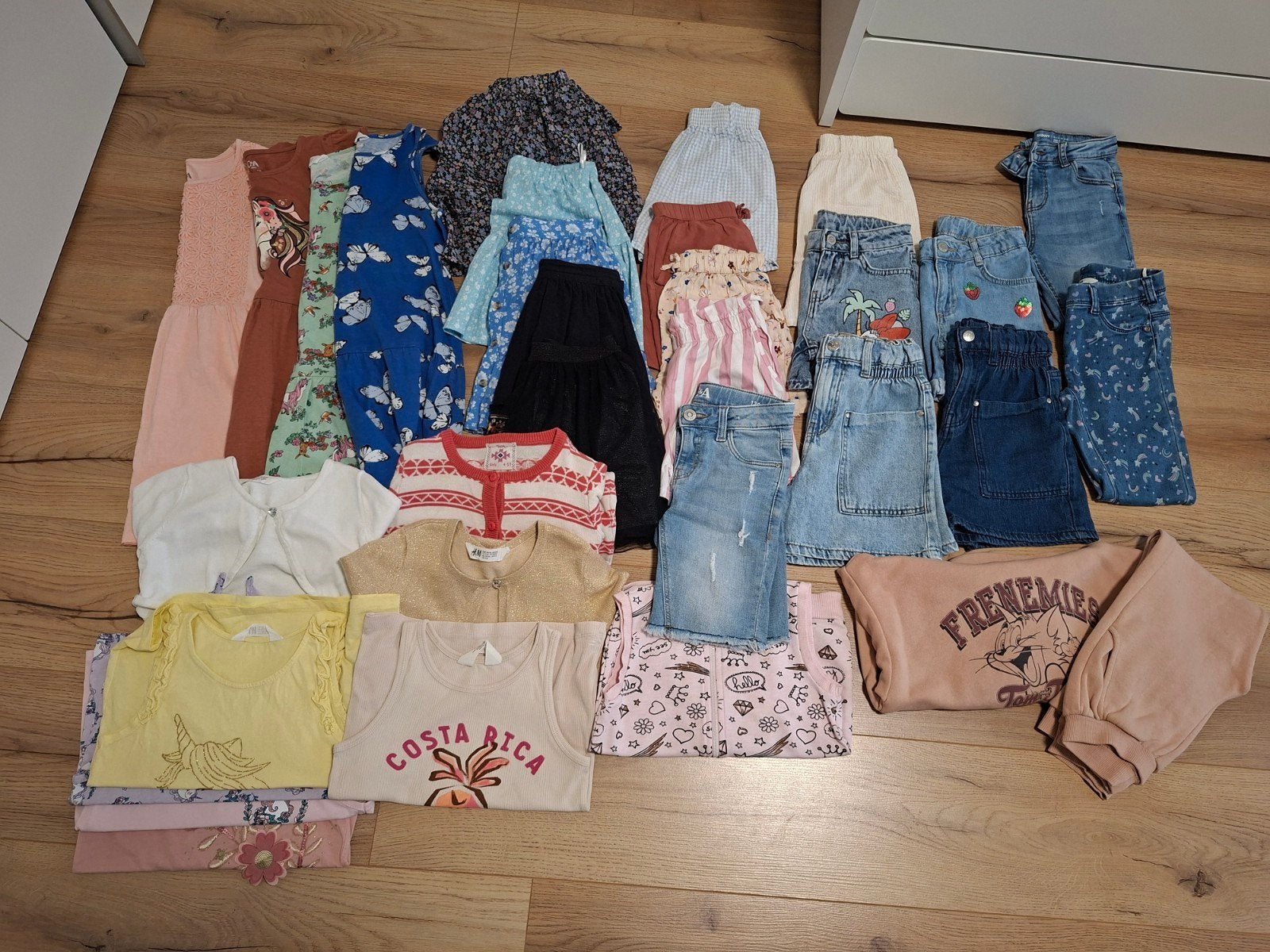 meisjes pakket kleding Maat 122-128, Kinderen en Baby's, Ophalen, Zo goed als nieuw