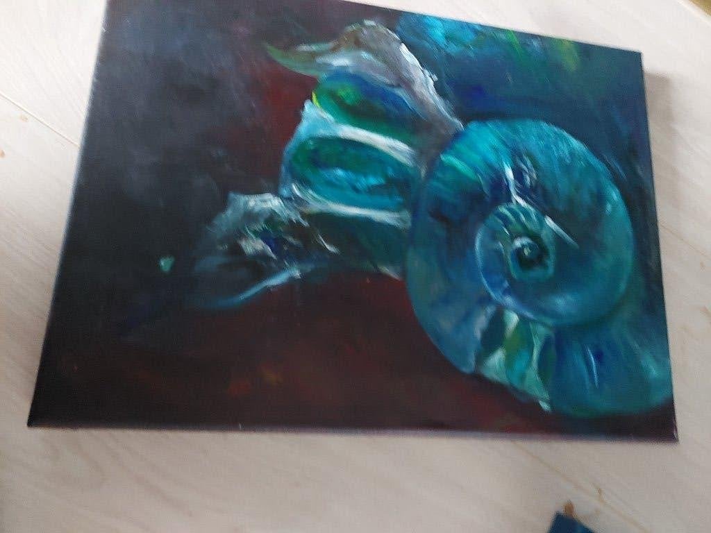 Schildersdoek 50 cm op 50 cm, Ophalen of Verzenden, Gebruikt, Doek