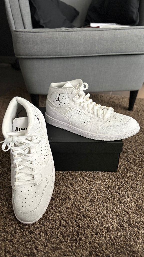 Nike Jordan Jumpman 49,5 portées 1X, Kleding | Heren, Schoenen, Ophalen, Nike/Jordan, Wit, Zo goed als nieuw