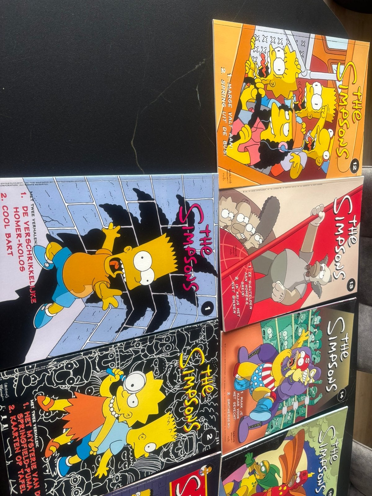 Strips the simpsons, Ophalen, Zo goed als nieuw