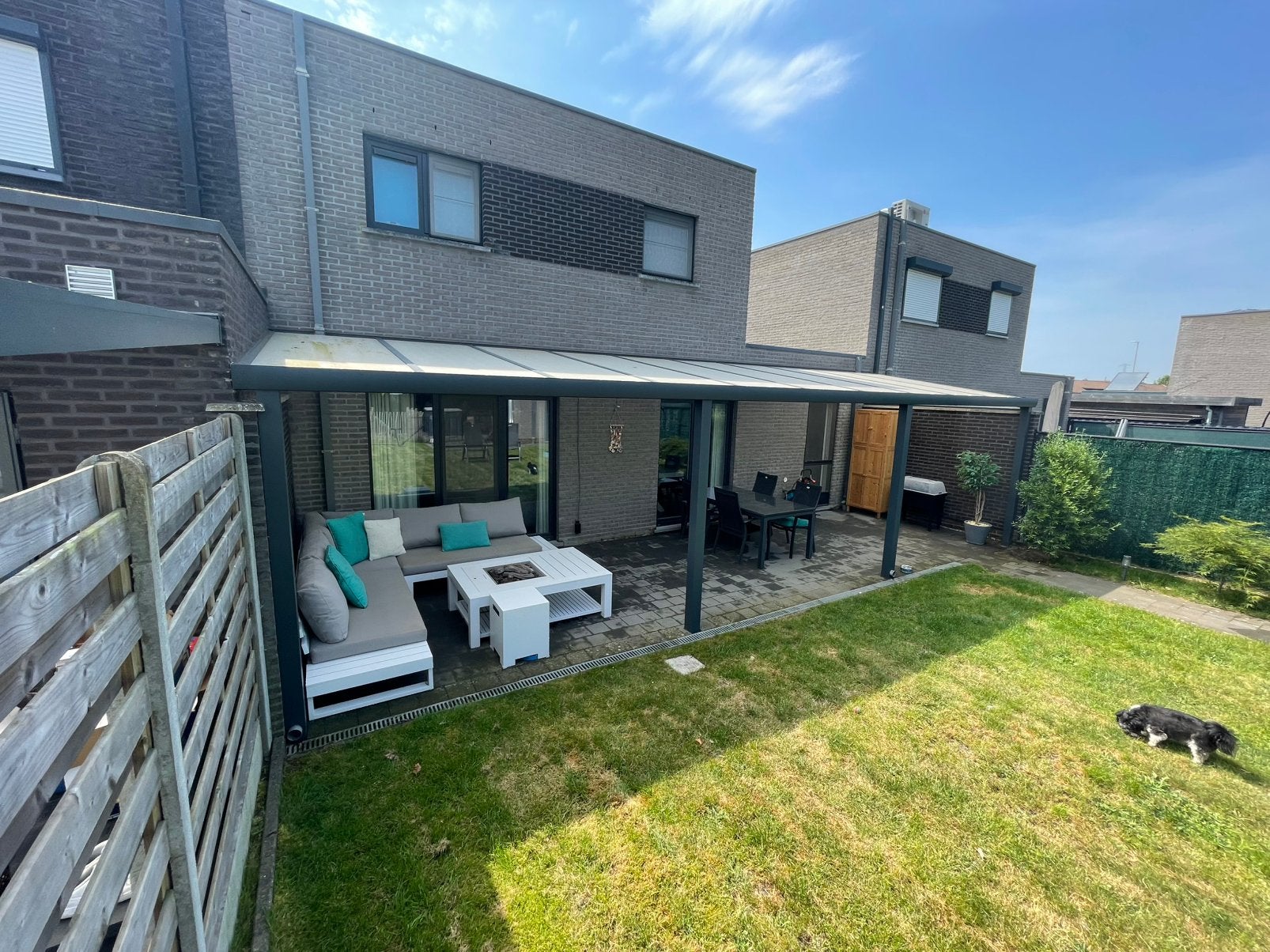 Overkapping aluminium, Tuin en Terras, Overkappingen, Ophalen, Zo goed als nieuw, Carport