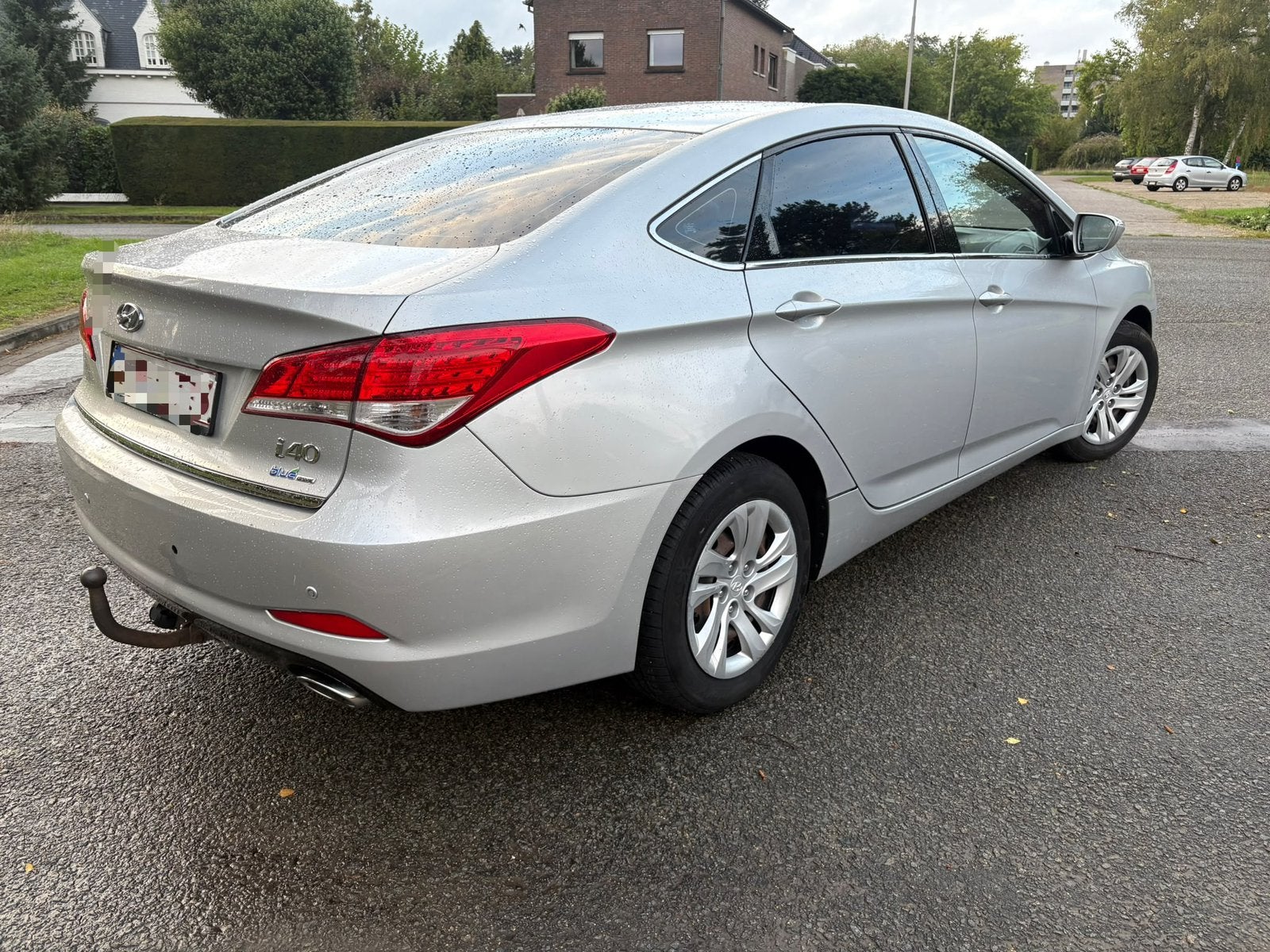 Hyundai i40 1.7 CRDi Diesel – Apple CarPlay – Trekhaak, Auto's, Stof, Zwart, 1685 cc, Parkeerassistent