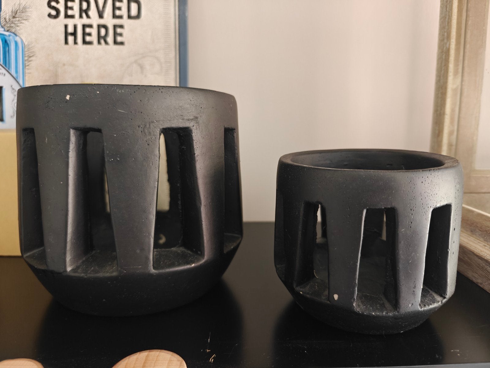 Design kaarshouders – Set van 2, Enlèvement
