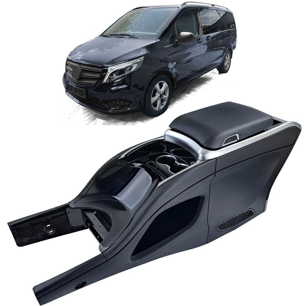 Middenconsole Mercedes V-Klasse W447 Armsteun Bekerhouders, Verzenden