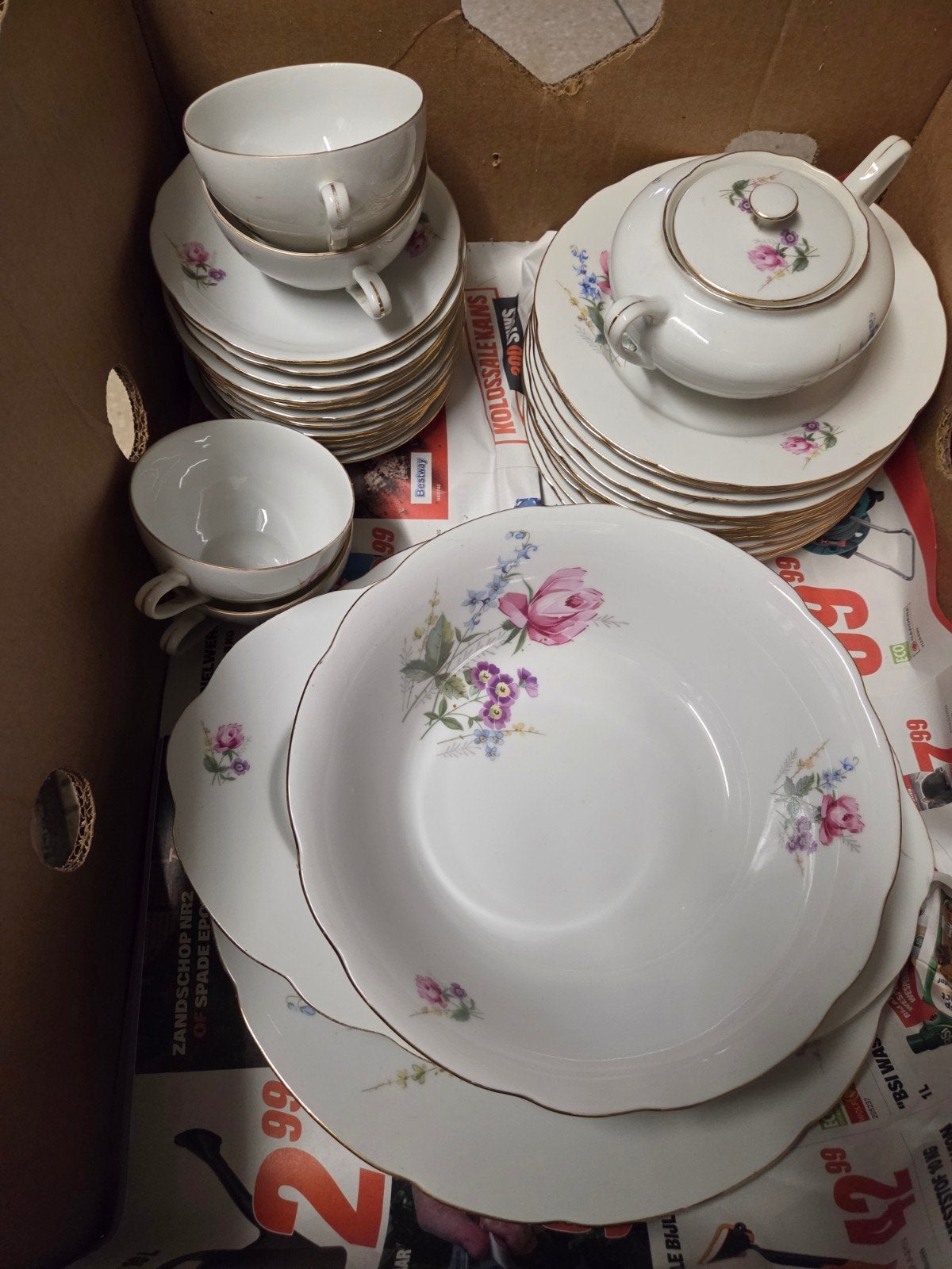 koffie/eet servies, Ophalen, Bord(en)
