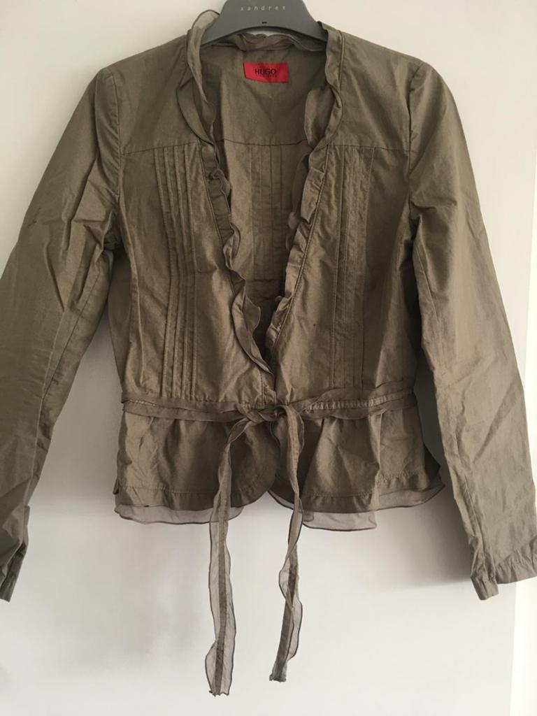 Hugo Boss linnen shirt maat 36, Ophalen of Verzenden, Maat 36 (S)