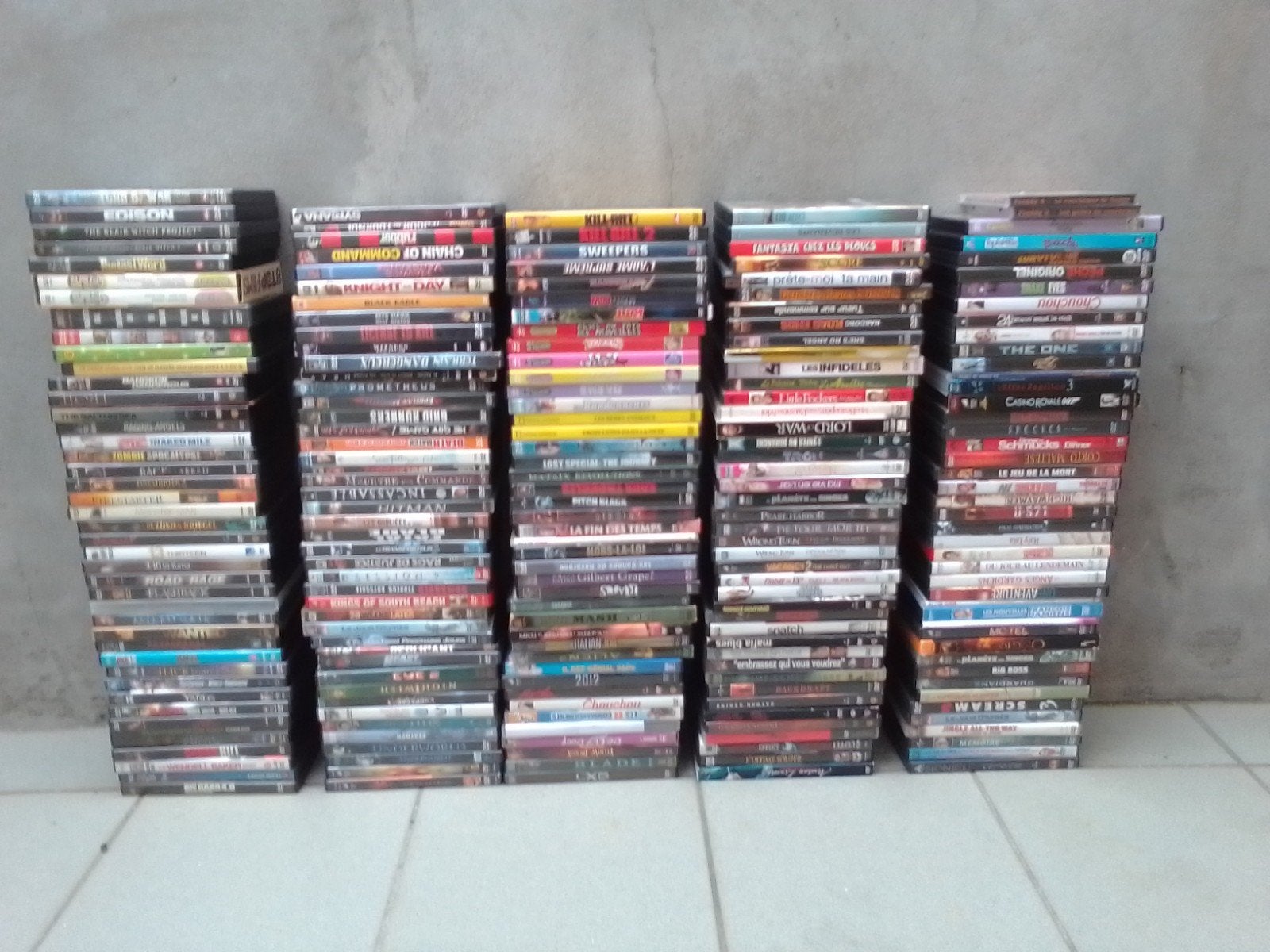 lot 200+ dvd's, Cd's en Dvd's, Ophalen