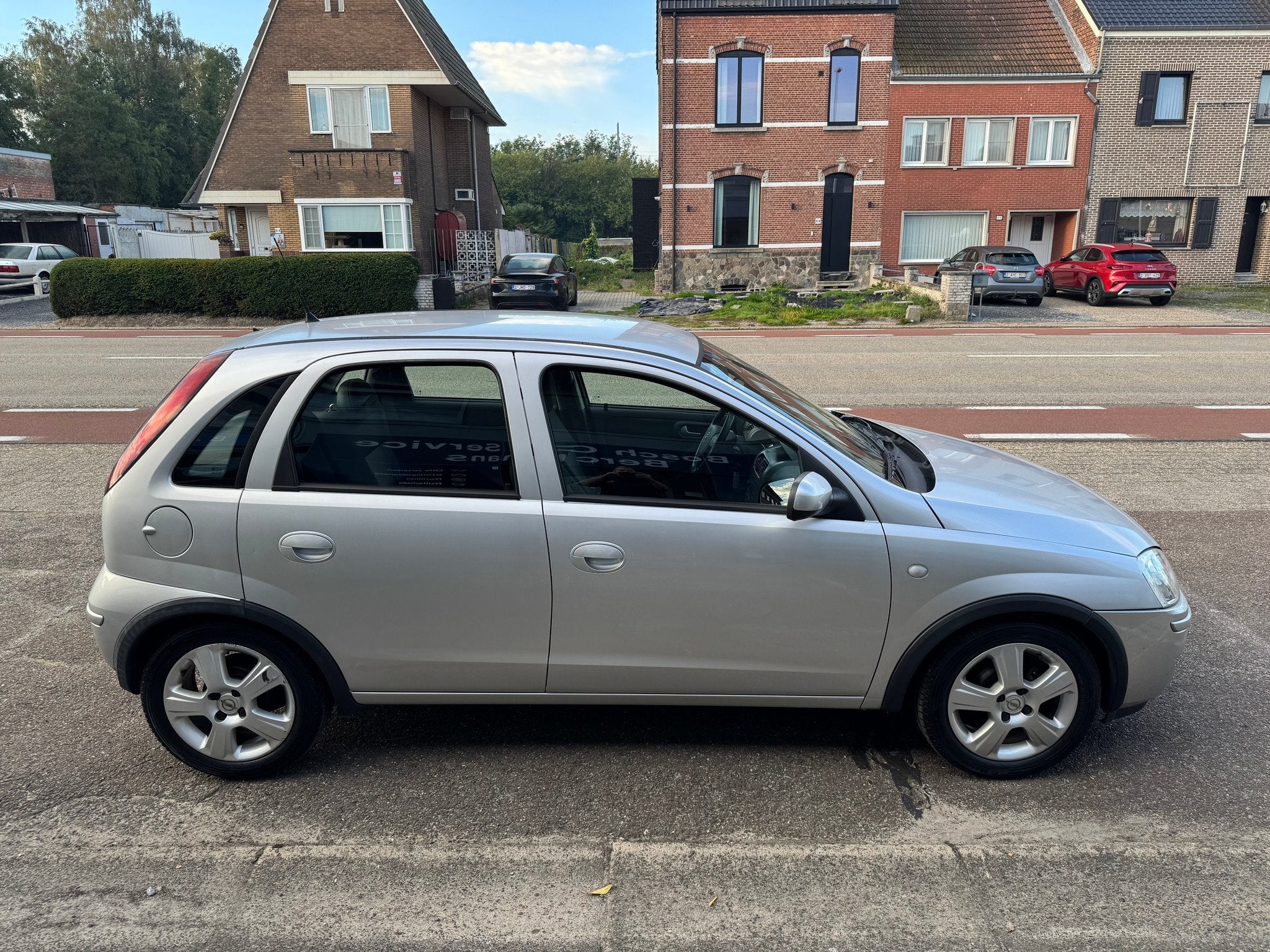 Opel Corsa C 'Kim Clijsters' + Airco van 1e eigenaar, Auto's, Voorwielaandrijving, Stof, 4 cilinders, https://public.car-pass.be/vhr/a1c1c381-165d-4563-9469-8d21b767f137