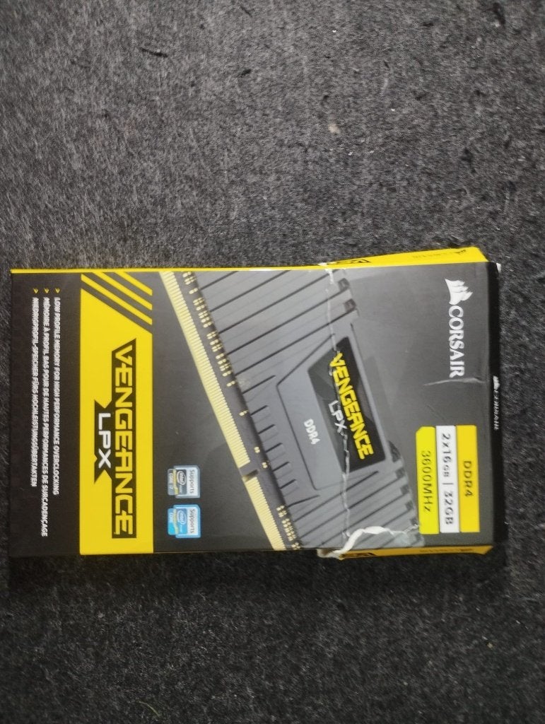 Ram corsair 32gb 3600mhz ( 2x16gb ), Computers en Software, RAM geheugen, 32 GB, DDR4, Nieuw, Ophalen of Verzenden