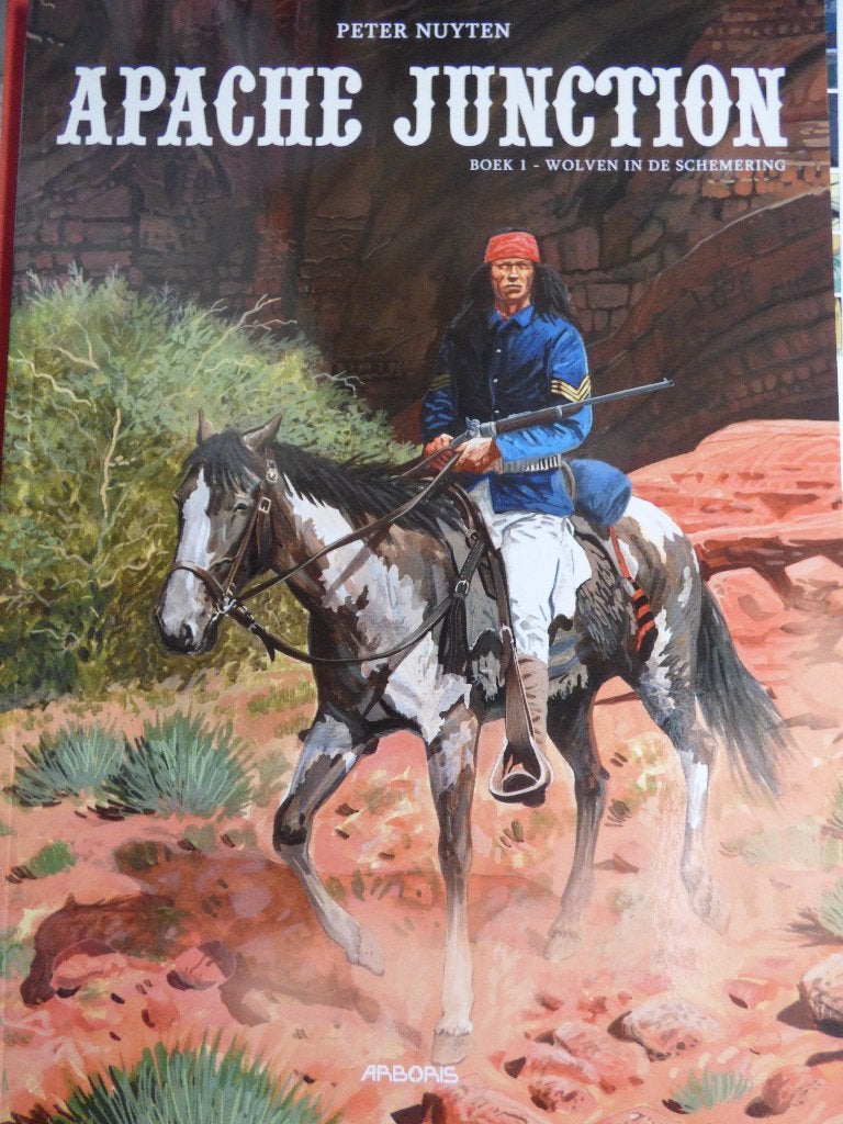 apache junction ,   boek 1  wolven in de schemering, Ophalen of Verzenden
