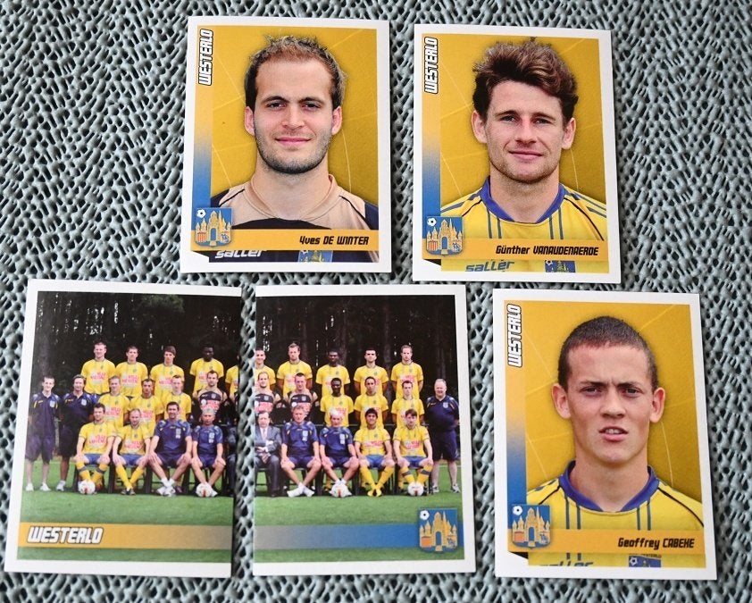 Panini Football 2011 KVC Westerlo / 24 stickers, Verzenden, Nieuw, Poster, Plaatje of Sticker