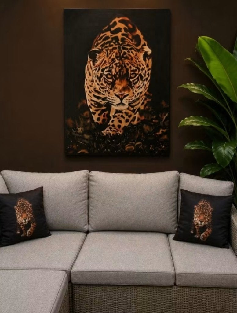 Schilderij, Antiek en Kunst, Ophalen, Handgeschilderd