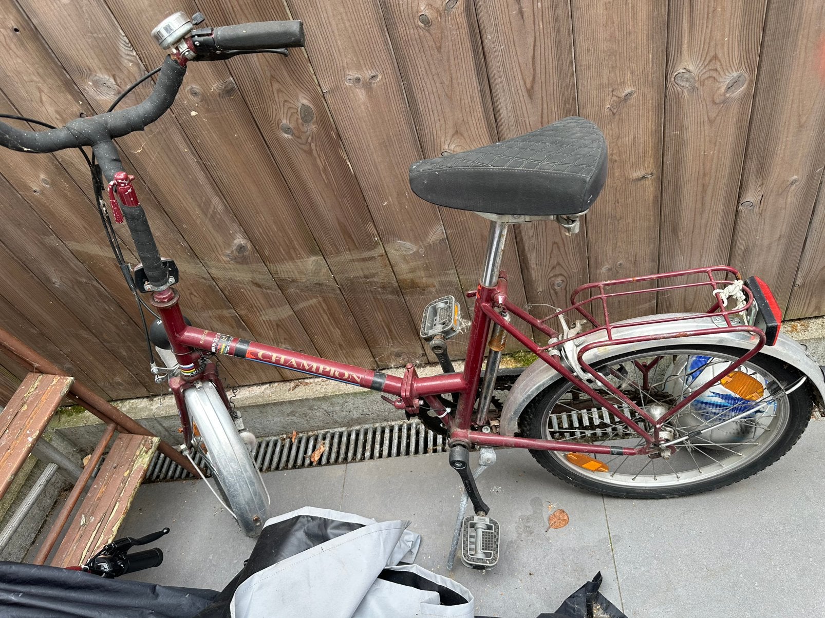 Plooifiets, Ophalen, Zo goed als nieuw