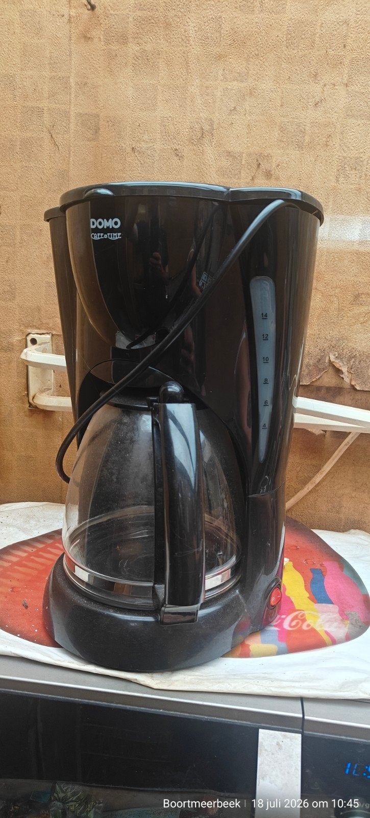 Te koop Domo koffiezetapparaat, Enlèvement