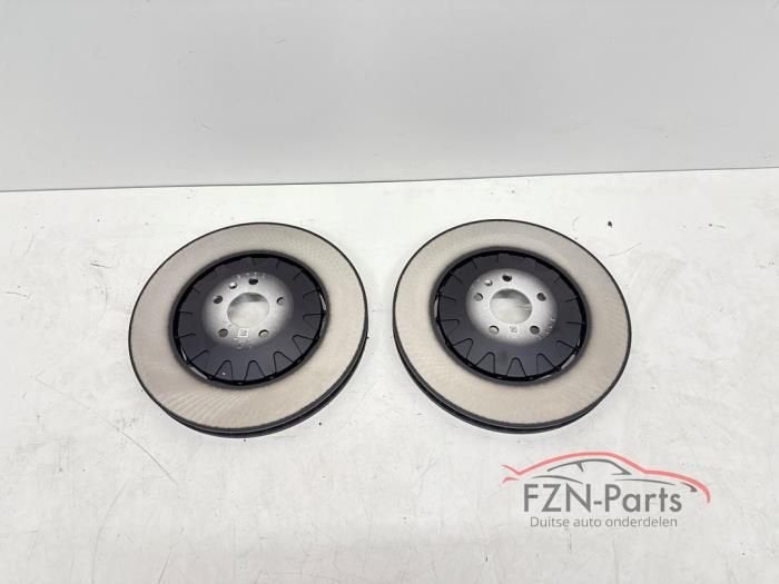 VW Touareg 760 Remschijven Set Voorzijde Geventileerd 399MM, Ophalen of Verzenden, Gebruikt