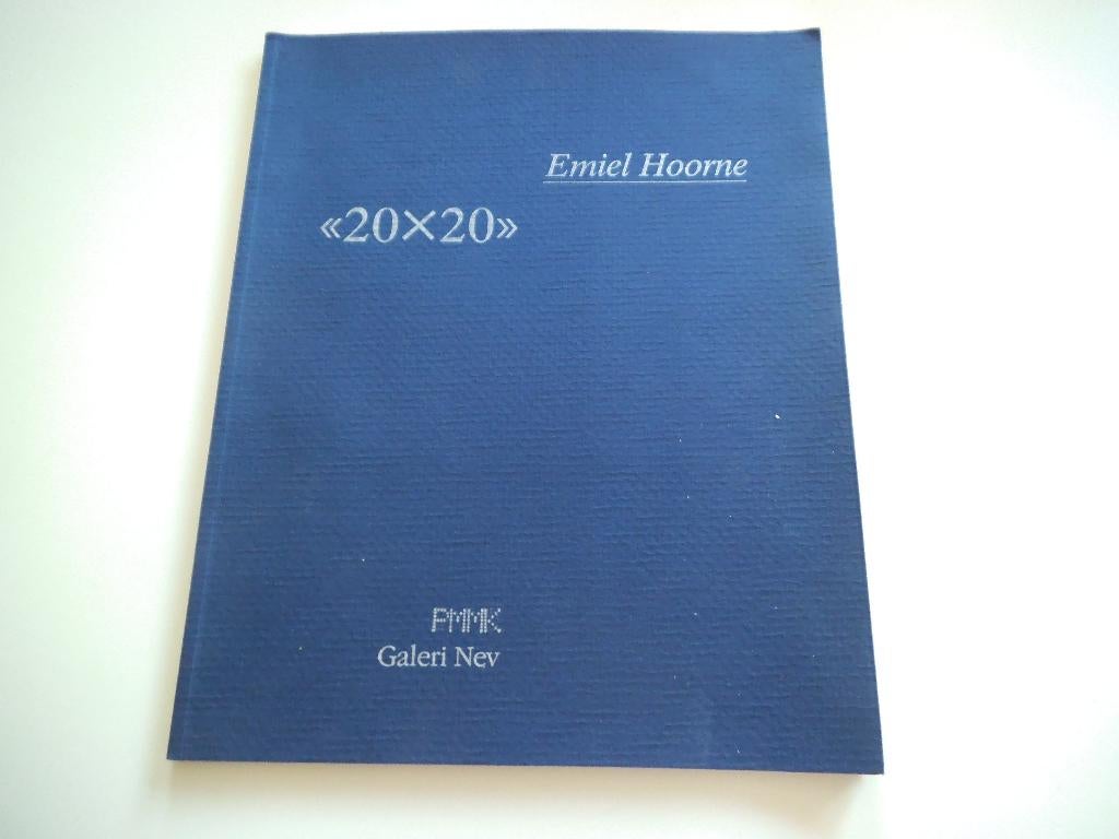 Emiel Hoorne " 20 x 20 " PMMK 1991, Ophalen of Verzenden, Gelezen, Emiel Hoorne