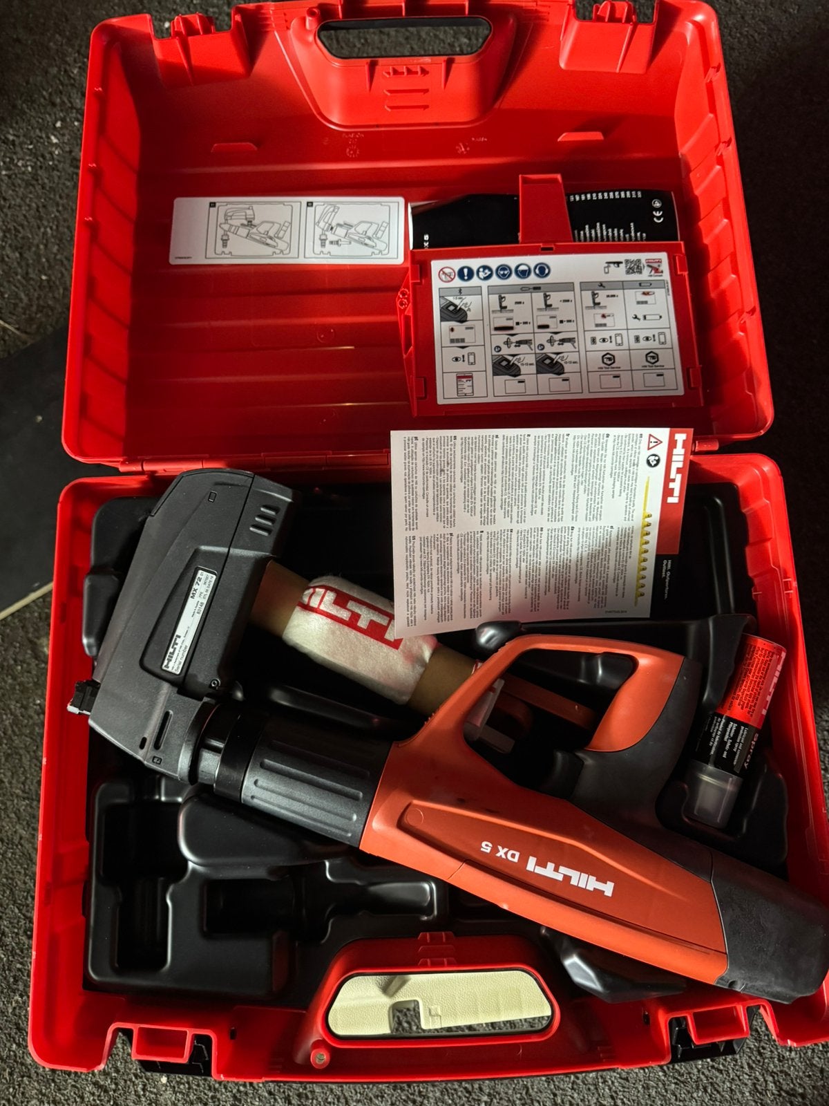 Hilti DX 5 + magasin MX 72 – NEUF, Bricolage & Construction, Outillage | Foreuses, Enlèvement, Neuf
