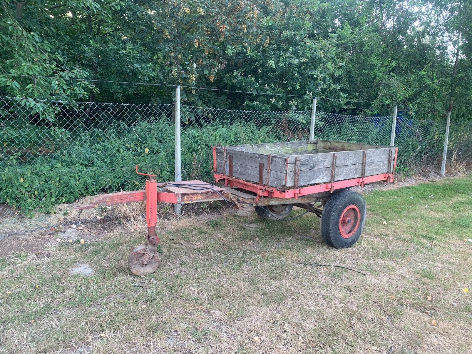 Aanhangwagen, Ophalen