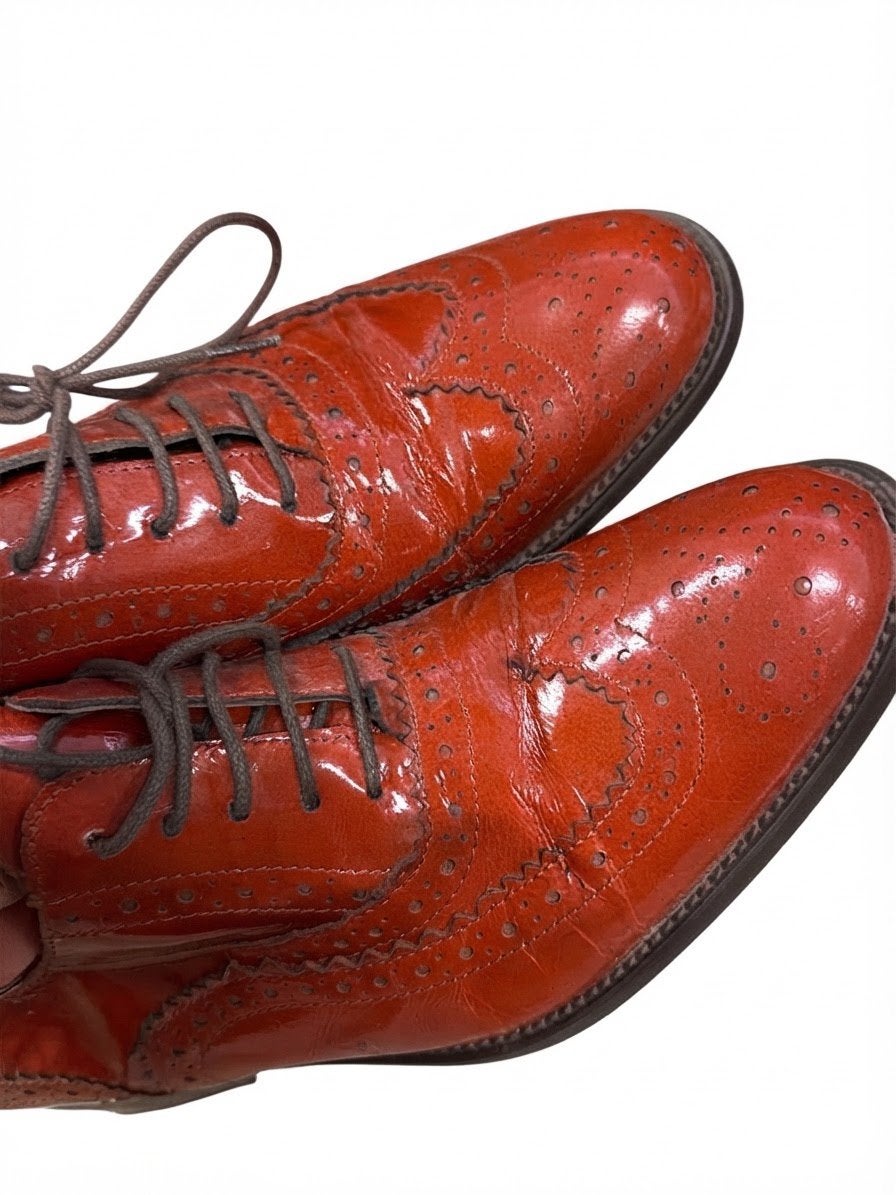 Chaussures vintage taille 38, Enlèvement ou Envoi, Comme neuf, Rouge