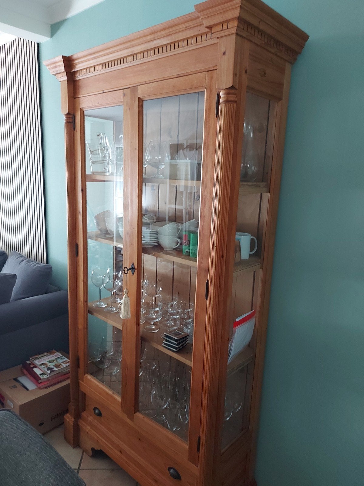 Massief grenen buffetkast, Huis en Inrichting, Ophalen