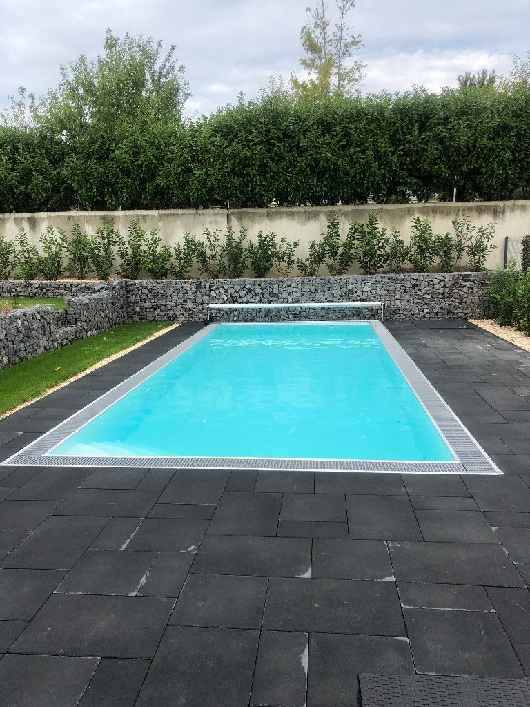 Luxe PP-overloopzwembad 7,5  3  1,5 m – compleet, Tuin en Terras, 120 cm of meer, Verzenden, Rechthoekig, 300 cm of meer