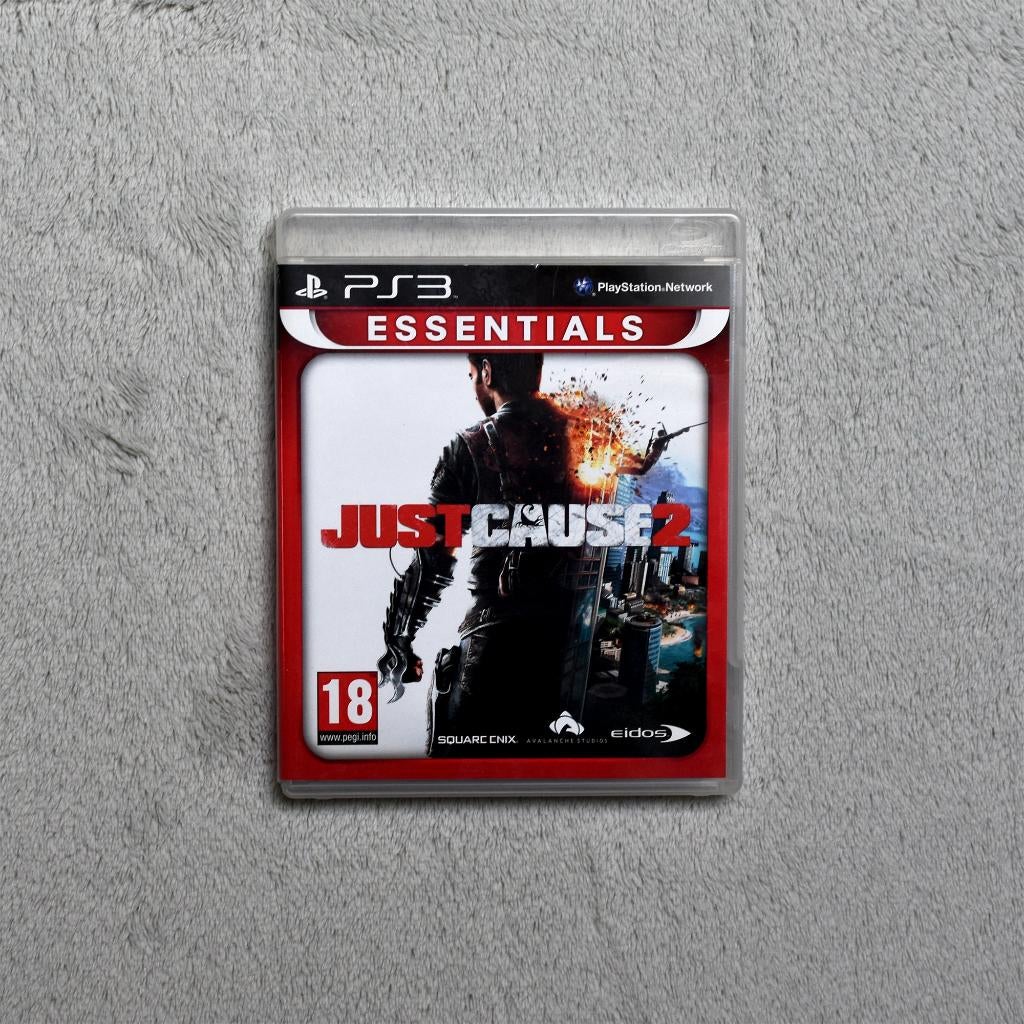 Just Cause 2 PS3 Essentials Action Square Enix Bon état, Enlèvement ou Envoi, 1 joueur, À partir de 18 ans, Aventure et Action