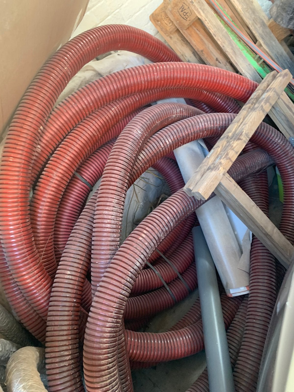 Gaine 110 rouge pour cable, Enlèvement ou Envoi, Comme neuf