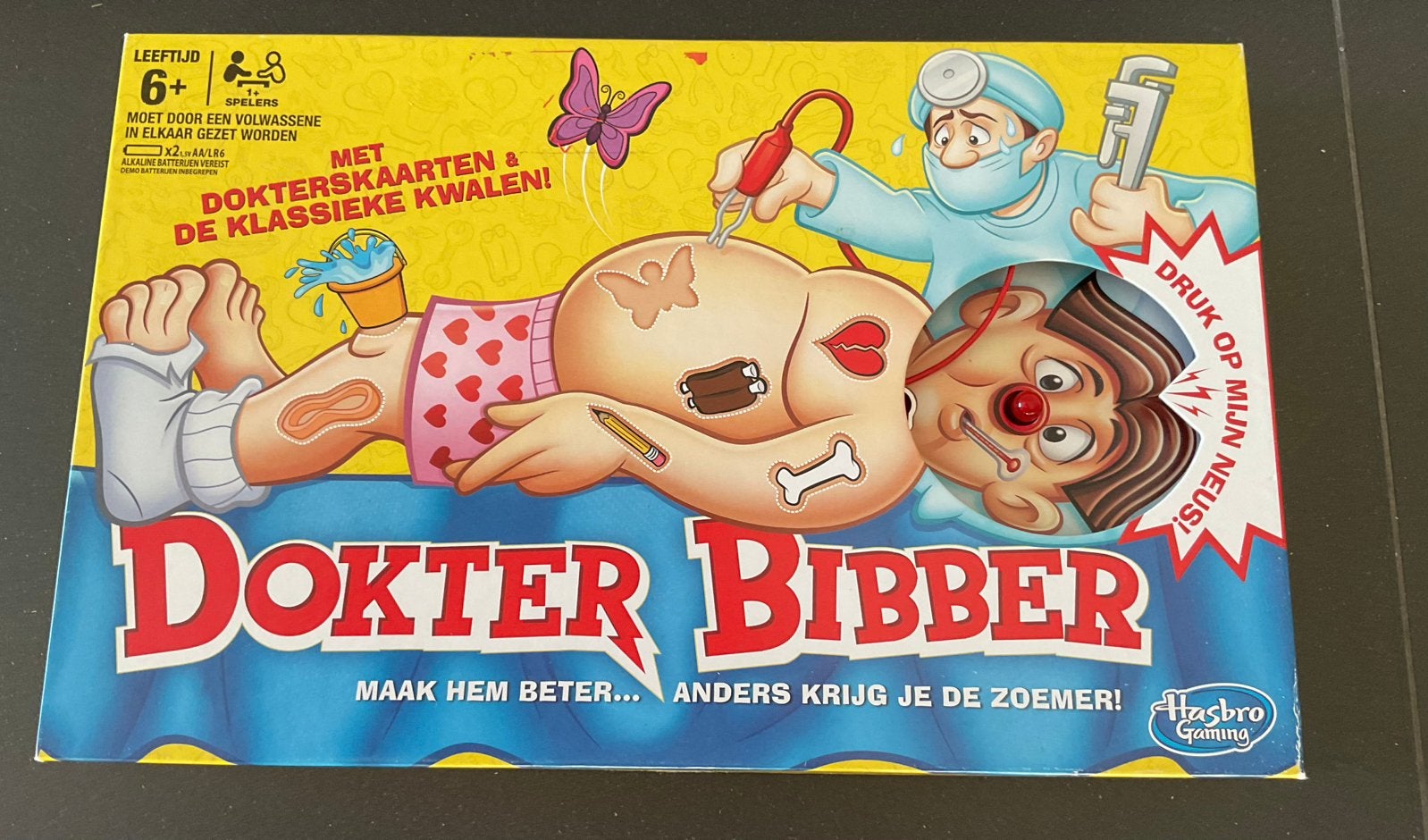 Dokter Bibber Hasbro, Enlèvement, Utilisé