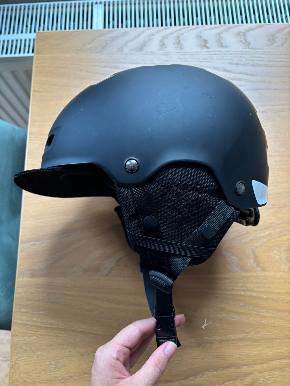 Casque de vélo Decathlon Urban 500 noir, Enlèvement, Comme neuf