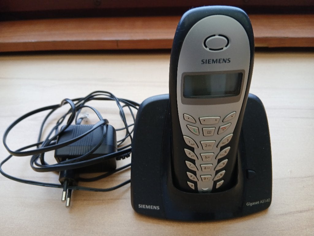Téléphone sans fil Siemens AS140, Télécoms, Enlèvement ou Envoi, Utilisé, 1 combiné