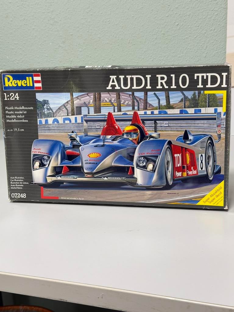 Revell Audi R10 TDI 1:24 Model Building 07248 F1 Formula 1, Neuf, Enlèvement ou Envoi, Voiture, Revell