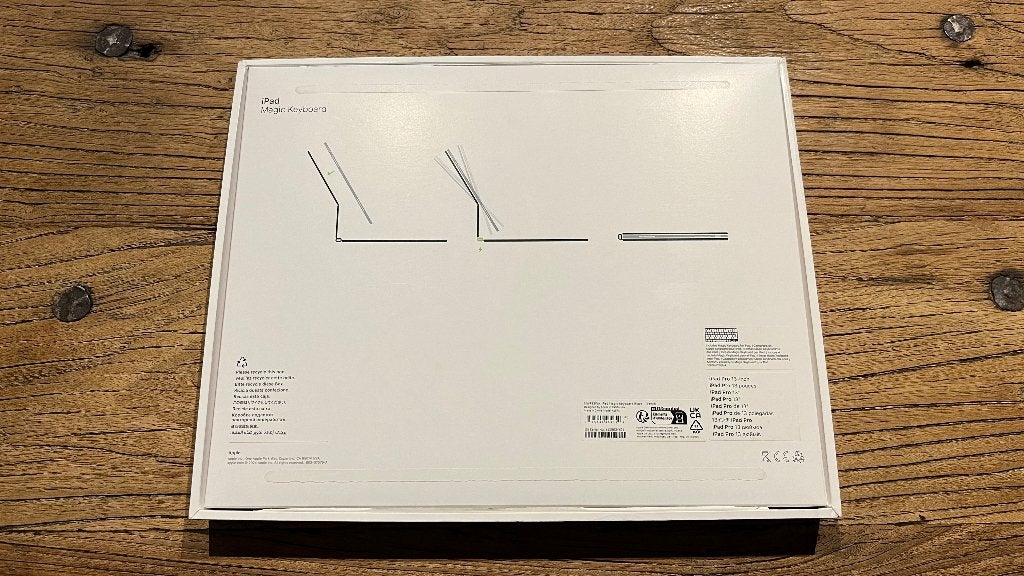 Apple Magic Keyboard Folio voor iPad Pro 13inch, Computers en Software, Ophalen, 13 inch of meer, Zwart, Zo goed als nieuw