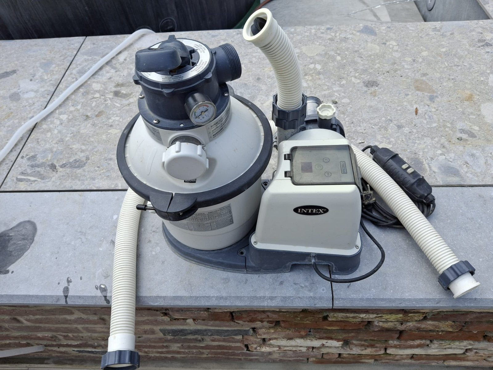 Pompe intex  filtre a sable 125€, Jardin & Terrasse, Enlèvement, Comme neuf, Pompe