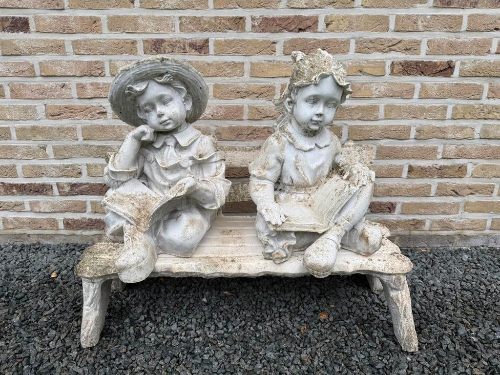 Tuin decoratie., Tuin en Terras, Ophalen, Gebruikt, Steen, Mensenbeeld