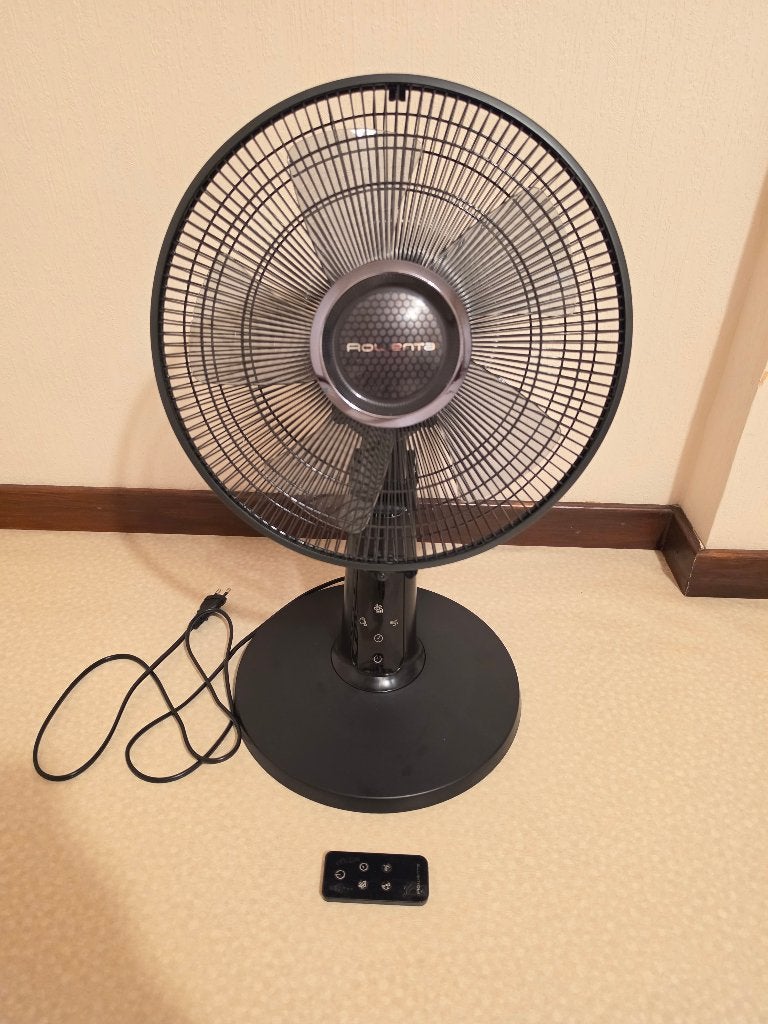 Ventilateur Rowenta VU2750 avec télécommande, Enlèvement, Comme neuf, Télécommande
