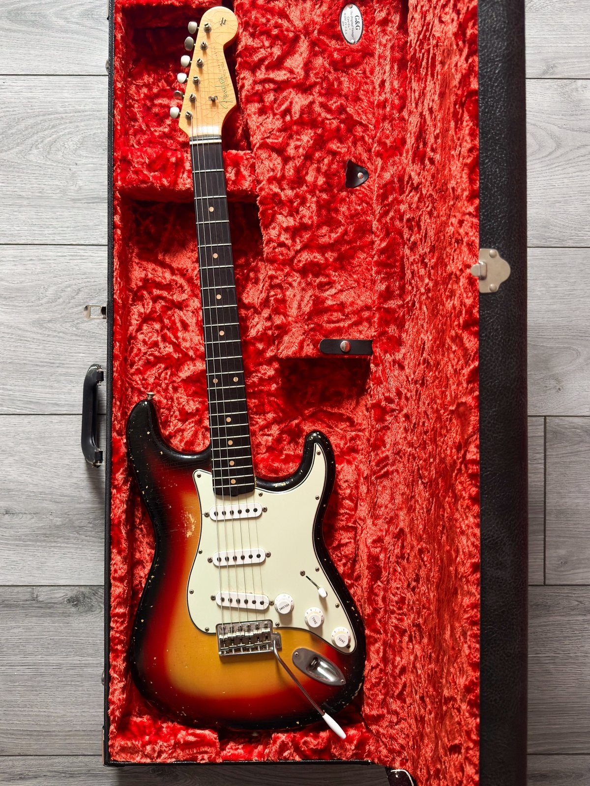 High-end relic strat, Ophalen, Zo goed als nieuw, Fender