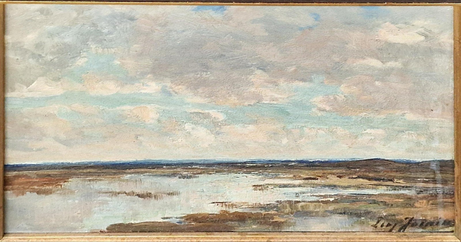 Huile sur panneau de Léon JAMIN, Antiquités & Art, Art | Peinture | Abstraite, Enlèvement