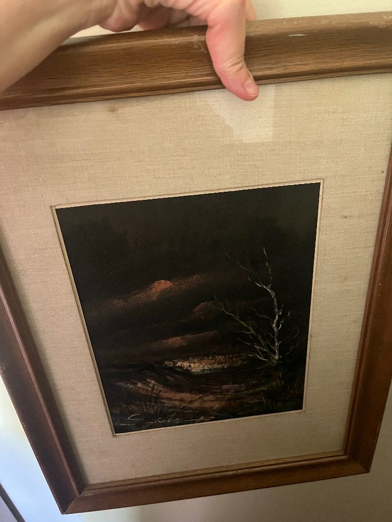 Pasteltekening, Enlèvement