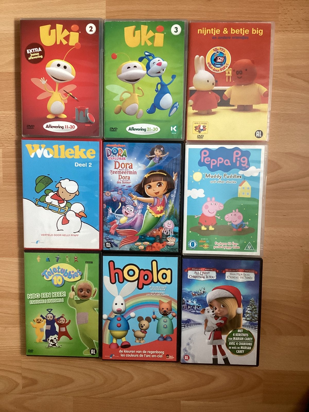 Dvd’s kinderen, Enlèvement ou Envoi