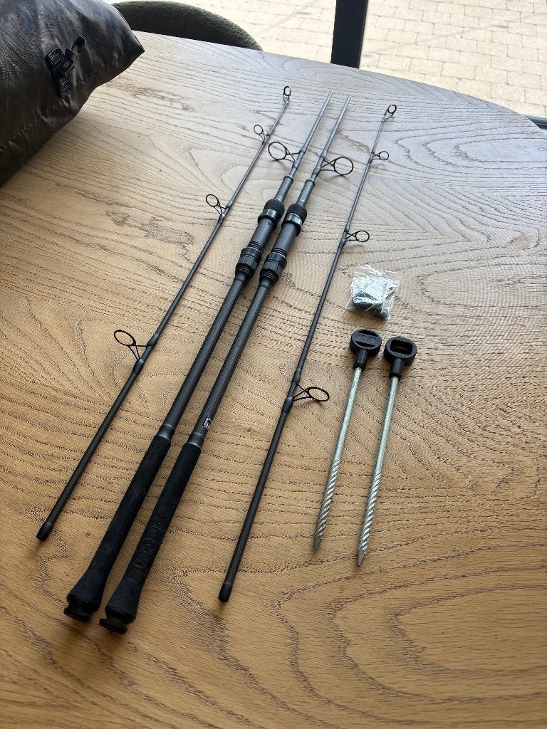 2x Nash Scope OPS Abbreviated 6ft (1x gebruikt!), Enlèvement ou Envoi, Comme neuf, Canne à lancer